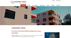 Desktop Screenshot of logement-ideal.ch